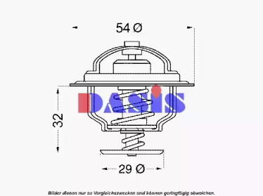 Термостат AKS DASIS 750432N