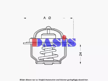 Термостат AKS DASIS 750548N