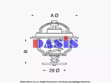 Термостат AKS DASIS 750921N