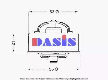 Термостат AKS DASIS 751788N