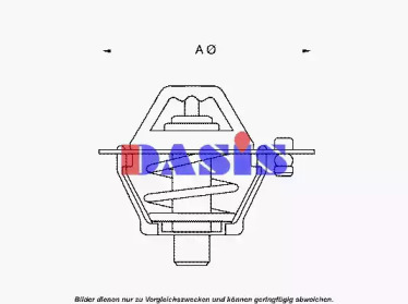 Термостат AKS DASIS 751806N