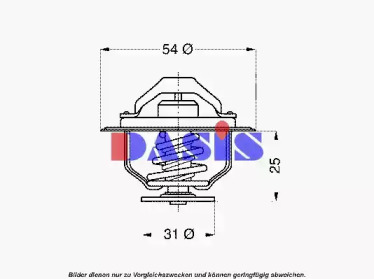 Термостат AKS DASIS 751894N