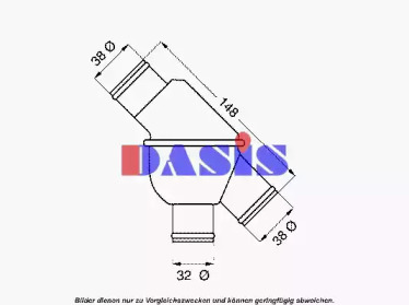 Термостат AKS DASIS 751954N