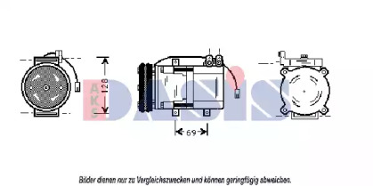 Компрессор AKS DASIS 850764N