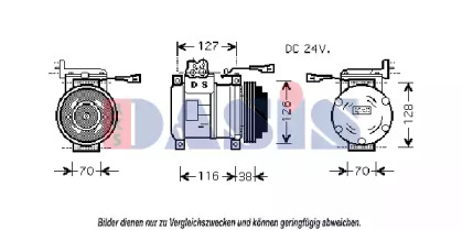 Компрессор AKS DASIS 851395N