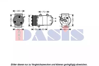 Компрессор AKS DASIS 851690N