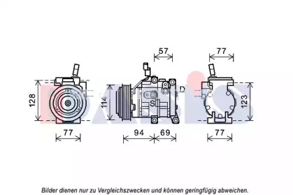 Компрессор AKS DASIS 852668N