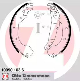 Комлект тормозных накладок ZIMMERMANN 10990.103.6