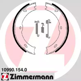 Комлект тормозных накладок ZIMMERMANN 10990.154.0