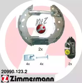 Комлект тормозных накладок ZIMMERMANN 20990.123.2