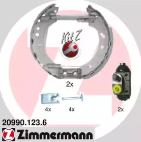 Комлект тормозных накладок ZIMMERMANN 20990.123.6