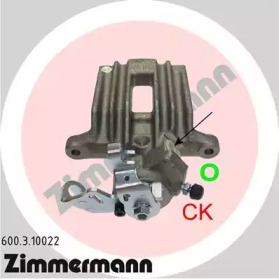 Тормозной суппорт ZIMMERMANN 600.3.10022