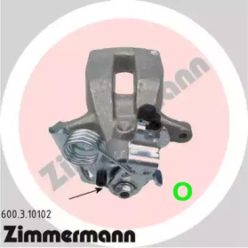 Тормозной суппорт ZIMMERMANN 600.3.10102