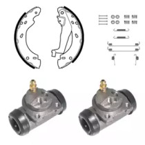 Комлект тормозных накладок DELPHI 1081