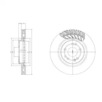 Тормозной диск DELPHI BG2775