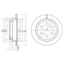 Тормозной диск DELPHI BG3353