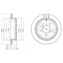 Тормозной диск DELPHI BG4177