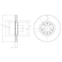 Тормозной диск DELPHI BG4457