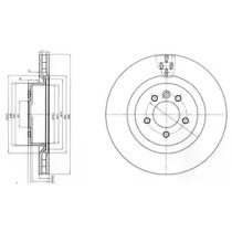 Тормозной диск DELPHI BG9007C