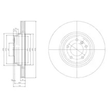 Тормозной диск DELPHI BG9019