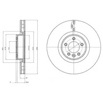 Тормозной диск DELPHI BG9079C