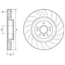 Тормозной диск DELPHI BG9149C