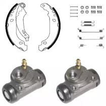 Комлект тормозных накладок DELPHI KP1060