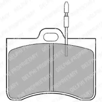 Комплект тормозных колодок DELPHI LP114