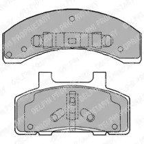 Комплект тормозных колодок DELPHI LP1216