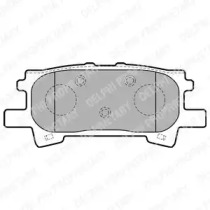 Комплект тормозных колодок DELPHI LP1820