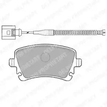 Комплект тормозных колодок DELPHI LP1860