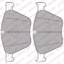 Комплект тормозных колодок DELPHI LP2210