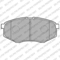 Комплект тормозных колодок DELPHI LP2227