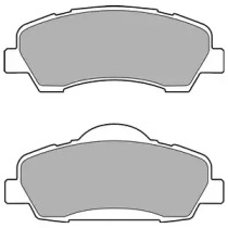 Комплект тормозных колодок DELPHI LP2485