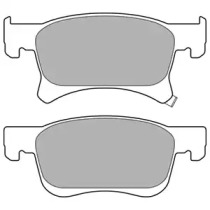 Комплект тормозных колодок DELPHI LP3164