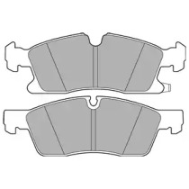 Комплект тормозных колодок DELPHI LP3173