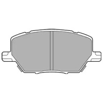 Комплект тормозных колодок DELPHI LP3184