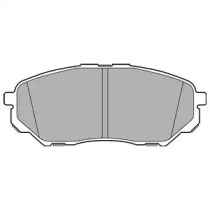 Комплект тормозных колодок DELPHI LP3186