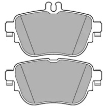 Комплект тормозных колодок DELPHI LP3262