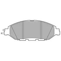 Комплект тормозных колодок DELPHI LP3278