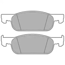 Комплект тормозных колодок DELPHI LP3286