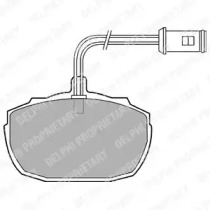 Комплект тормозных колодок DELPHI LP426