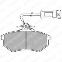 Комплект тормозных колодок DELPHI LP431