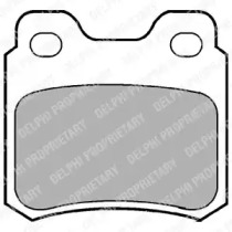 Комплект тормозных колодок DELPHI LP713