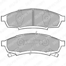 Комплект тормозных колодок DELPHI LP895