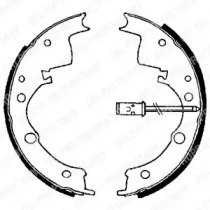 Комлект тормозных накладок DELPHI LS1605