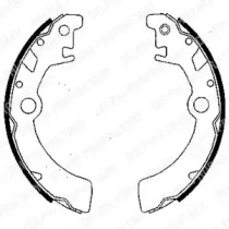 Комлект тормозных накладок DELPHI LS1846