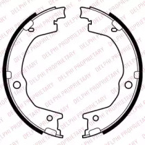 Комлект тормозных накладок DELPHI LS2035