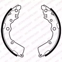Комлект тормозных накладок DELPHI LS2068