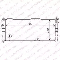 Теплообменник DELPHI TSP0524002